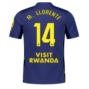 Lacne Muži Futbalové dres Atletico Madrid Marcos Llorente #14 2025-26 Krátky Rukáv - Preč Lacne Muži Futbalové dres Atletico Madrid Marcos Llorente #14 2025-26 Krátky Rukáv - Preč